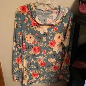 Floral Hoodie